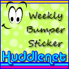 Laugh at & Rate Our Weekly Bumper Sticker