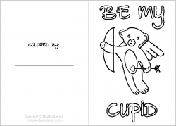 Be My Cupid Printable Valentine Card