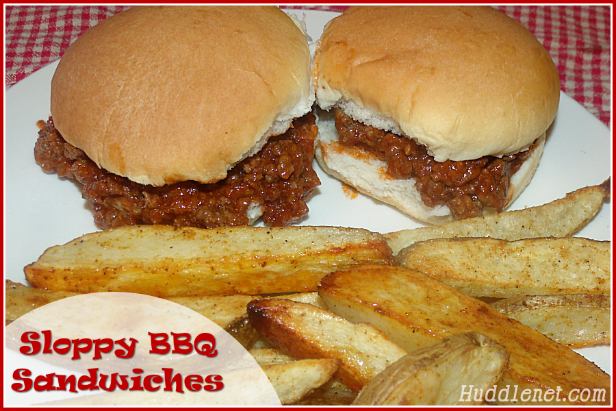 Sloppy BBQ Sandwiches - A quick & delicious meal that is kid-friendly and husband approved. 
