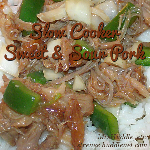 Slow Cooker Sweet & Sour Pork