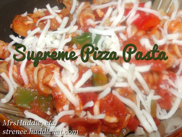 Supreme Pizza Pasta